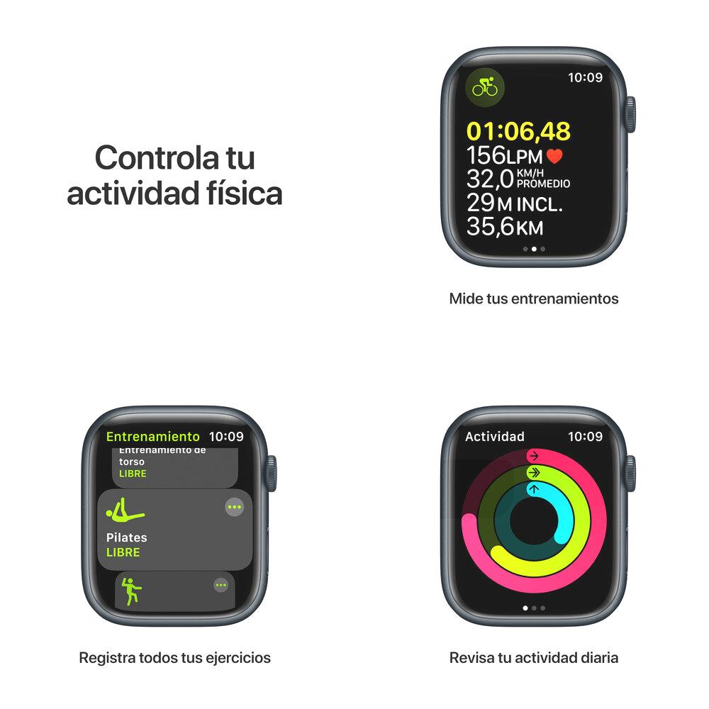 Apple Apple Watch Series 7 GPS, 45mm Midnight Aluminium Case with